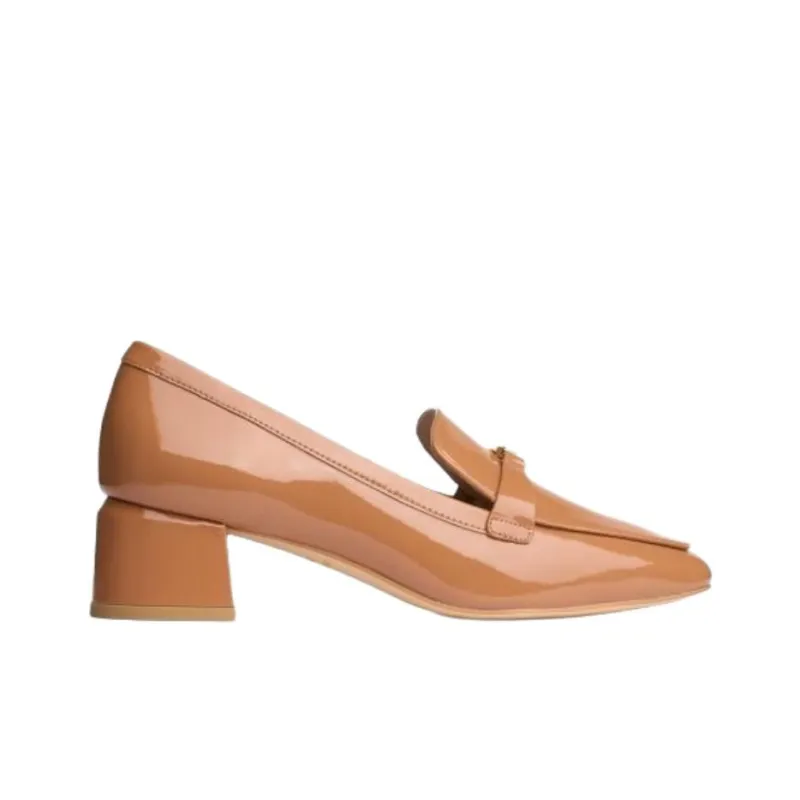 Stuart Weitzman/SW WYLIE Chunky Heel High Heels 4.5cm Women's Brown-1