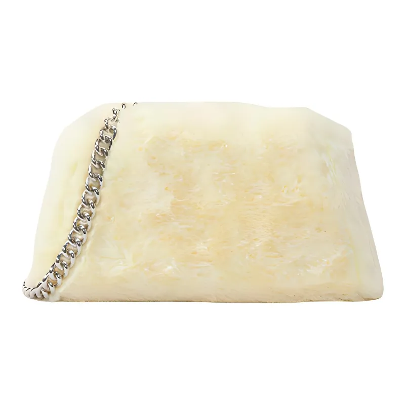 Self portrait Polyester Crossbody Bag Shoulder Bag Women's Cream Yellow-2