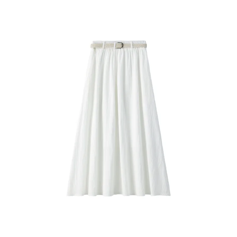Ning Cai Yuer Casual Long Skirt Women's-11