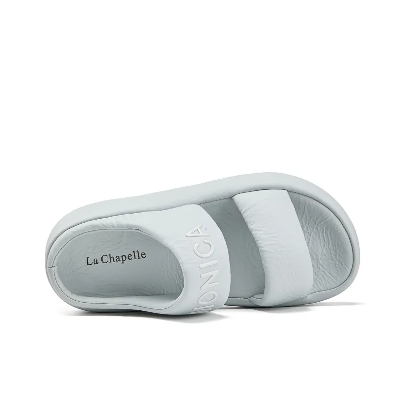 La Chapelle Slide Slippers Women's Blue-3
