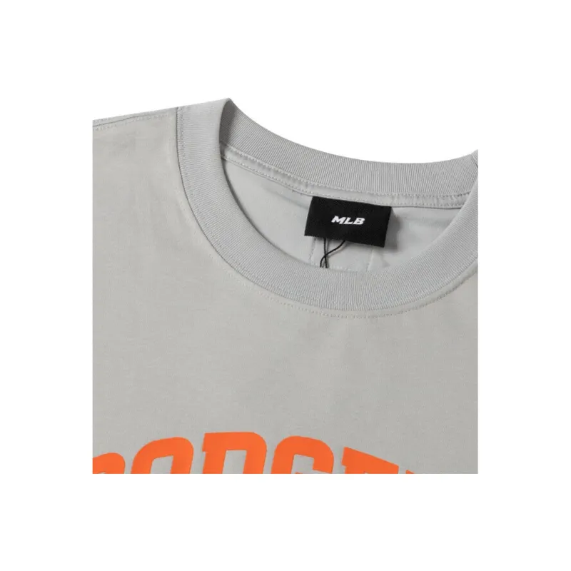 MLB Los Angeles Dodgers T Shirts Unisex Gray-2