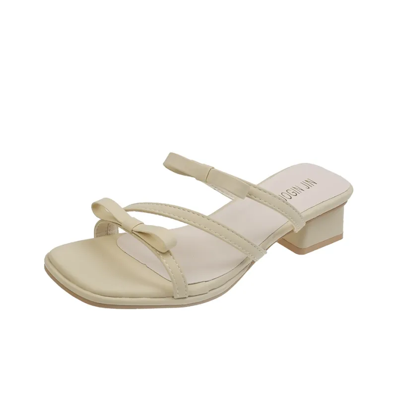 AFJI Rubber Sole Abrasion Resistant Slide Slippers Women's-5