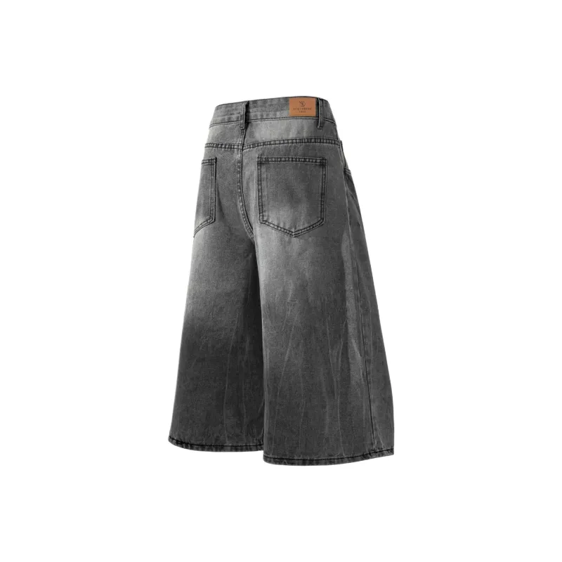 IN'S Denim Shorts Unisex-1