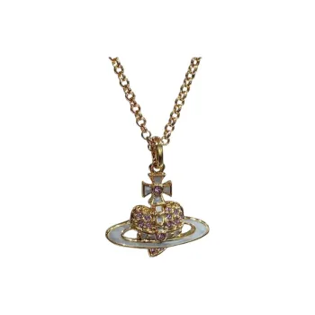 Vivienne Westwood Metal Necklaces Women's Yellow