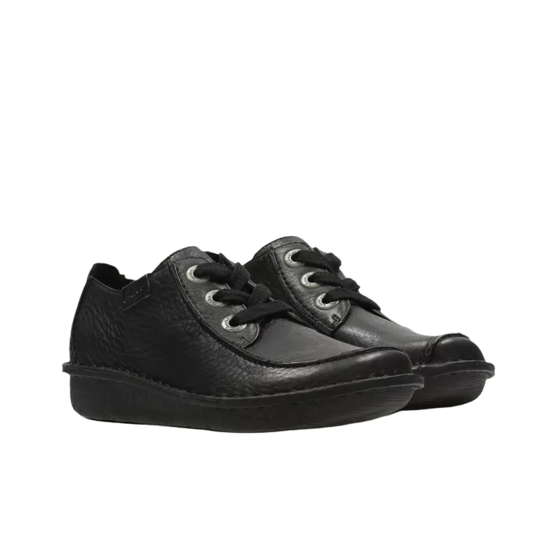 Clarks Funny Dream Low Top Casual Shoes Women's Black-2