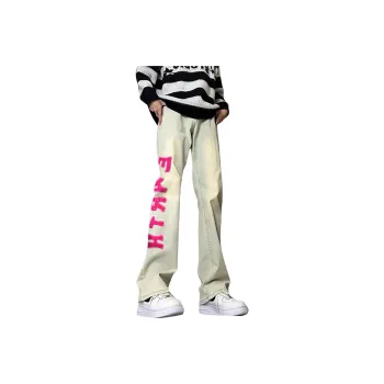 A02 Jeans Unisex Yellow Mud