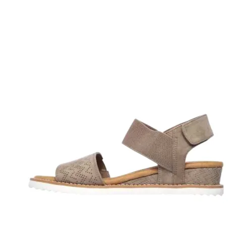 Skechers BOBS Desert Kiss One Strap Sandals Women's Brown