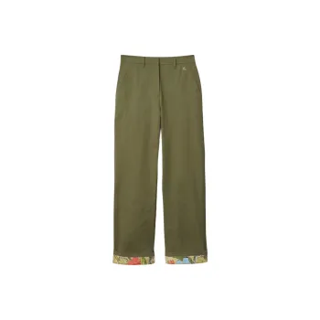 Burberry x Highgrove Casual Pants Women's Green