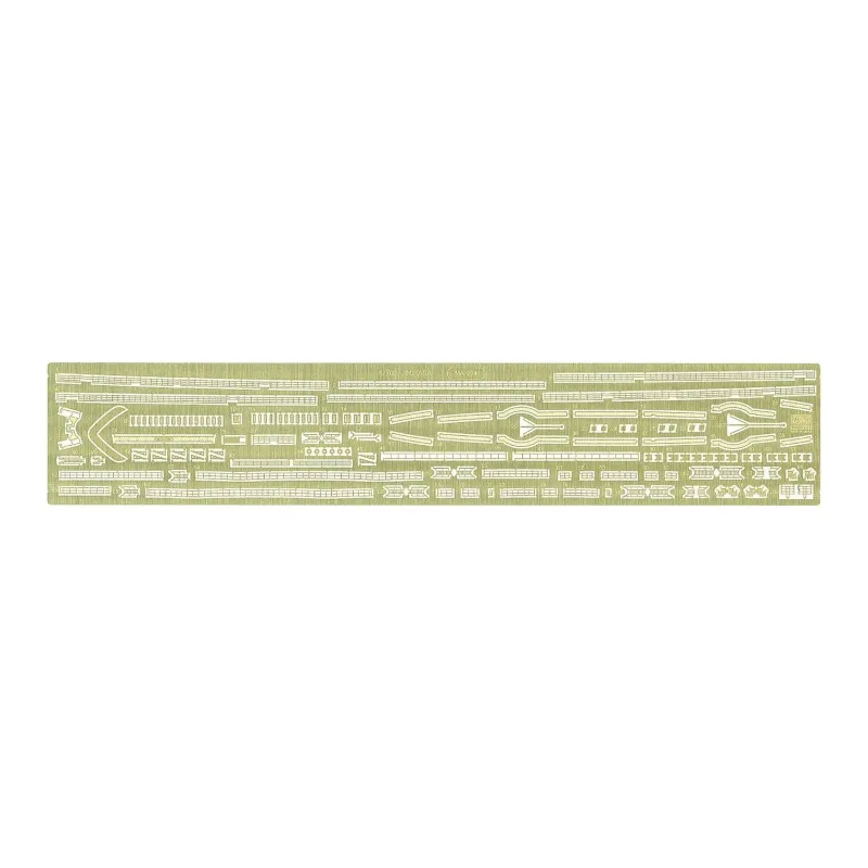 Hasegawa 1/700 Battleship, Akagi, Detail Enhanced Etched Parts Model Accessories-0