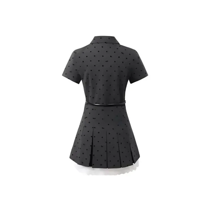 GUOZHEN Short Sleeved Dress Women's-1