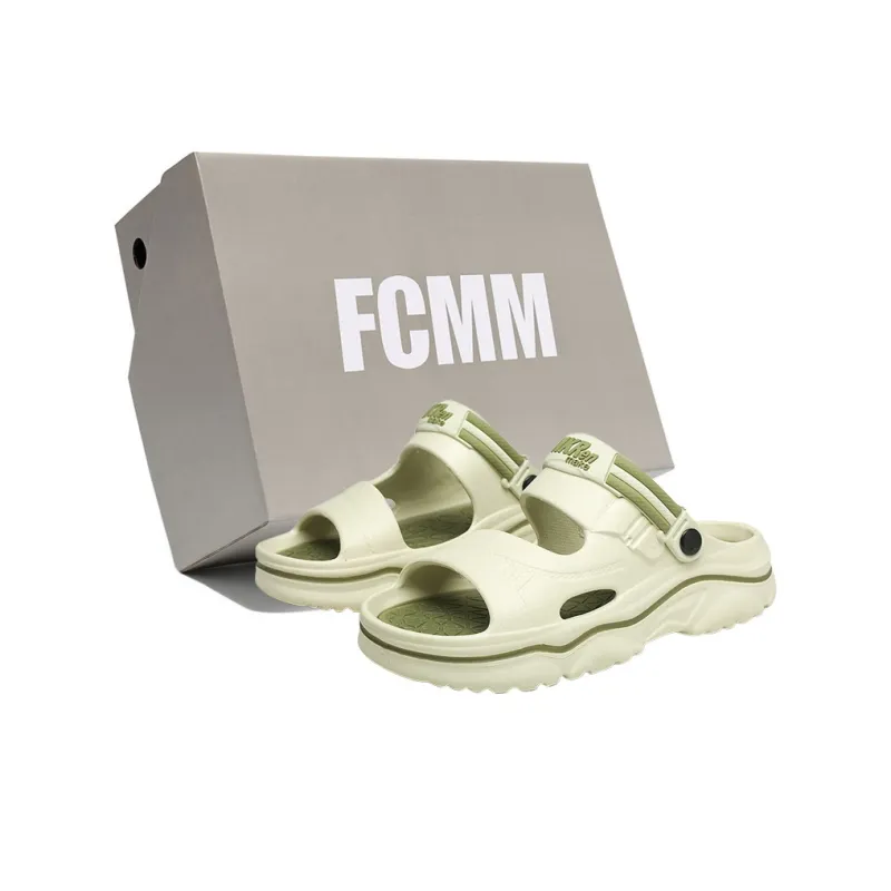 FCMM Beach Sandals Men Black Orange/Green/White Blue/Khaki Brown-7