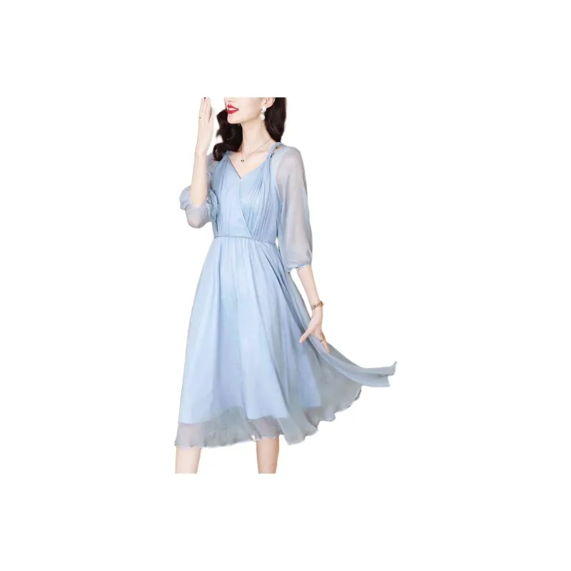 The Temptation Of The Muse Short Sleeved Dress Women's-3