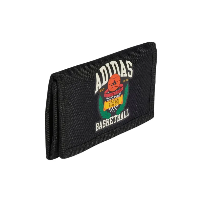 Adidas HOOPS Polyester Wallet Unisex Black-1