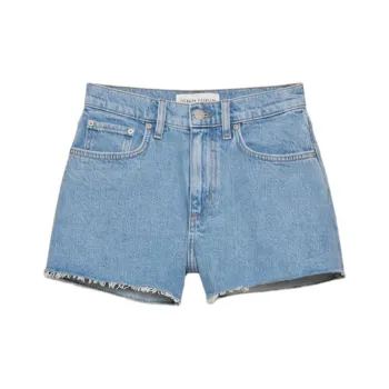 ARITZIA SS25 Denim Forum Jodie Curve fit Hi rise Mini Denim Short Denim Shorts Women's