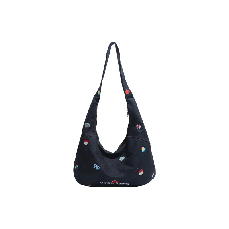 Debecca Denim Shoulder Bag Regular Women's Multicolor-0