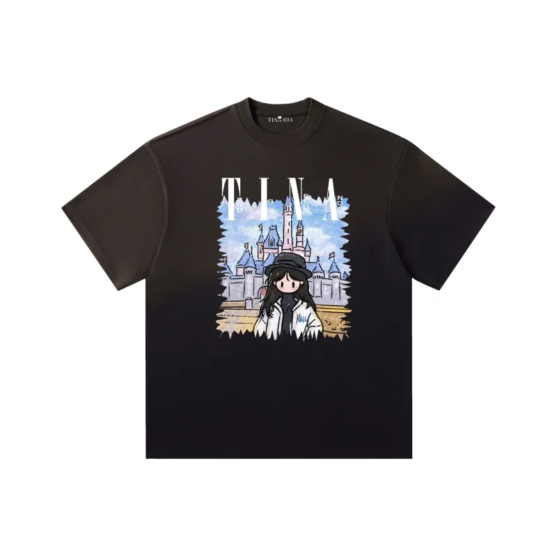 TINA GIA T Shirts Unisex-0