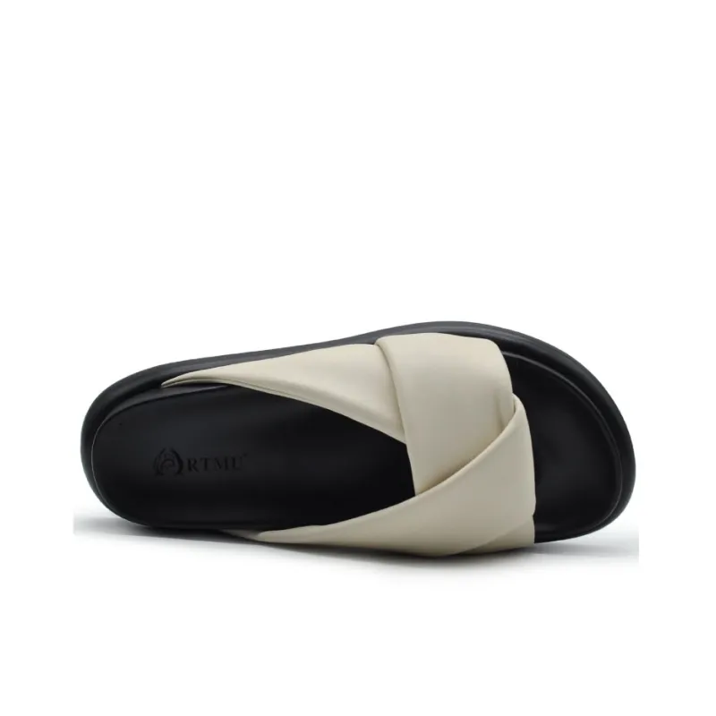 ARTMU Rubber Sole Slip Resistant Slide Slippers Women's-2