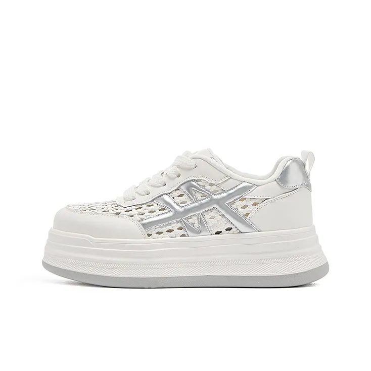 DAPHNE Anti Slip Wear Resistant Low Top Skateboard Shoes Women's-5