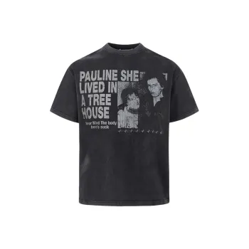 DAND T-Shirts Unisex Washed Black