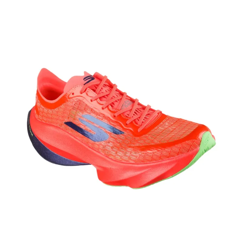 Skechers Aero Tempo Low Top Running Shoes Men's Orange-3