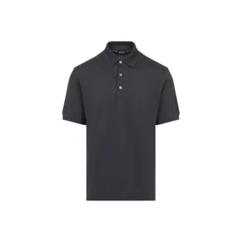 Ermenegildo Zegna Short Sleeved Polo Shirt