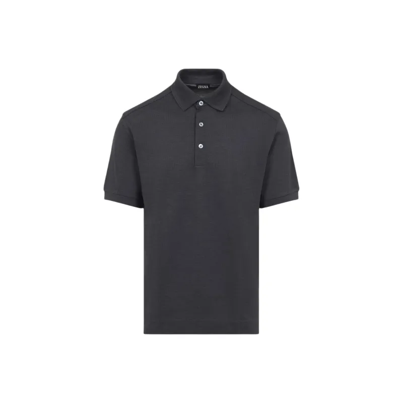 Ermenegildo Zegna Short Sleeved Polo Shirt-0