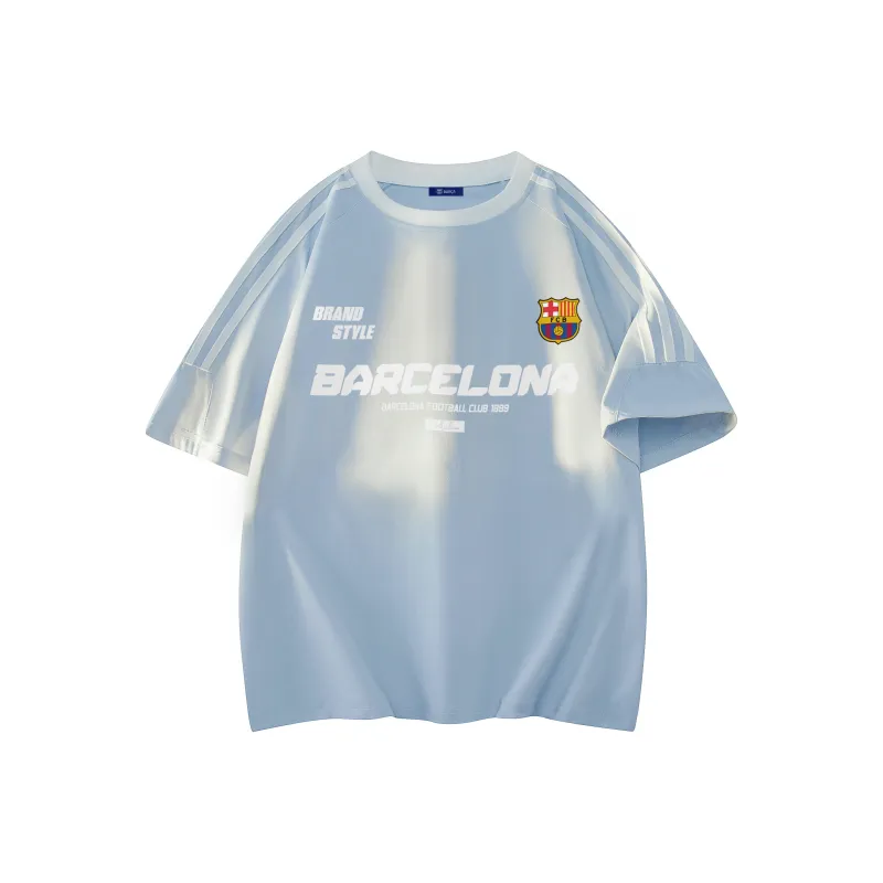 FCB ARCELONA T Shirts Unisex-9