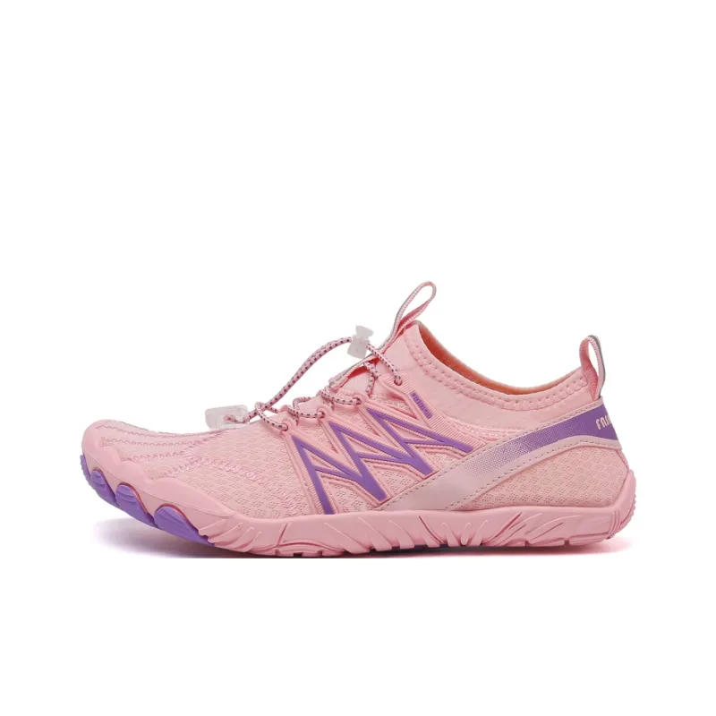 GESENLANG Slip Resistant, Abrasion Resistant, And Balanced Low Top Casual Shoes Women's Pink Purple-0