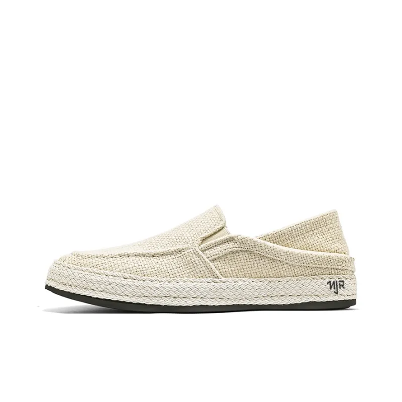 NANJIREN Espadrilles Men Black/Gray/Beige-0
