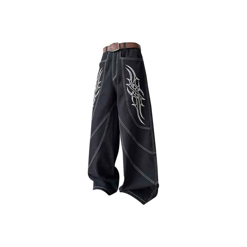 DJ.SPIRIT Jeans Unisex Black-0