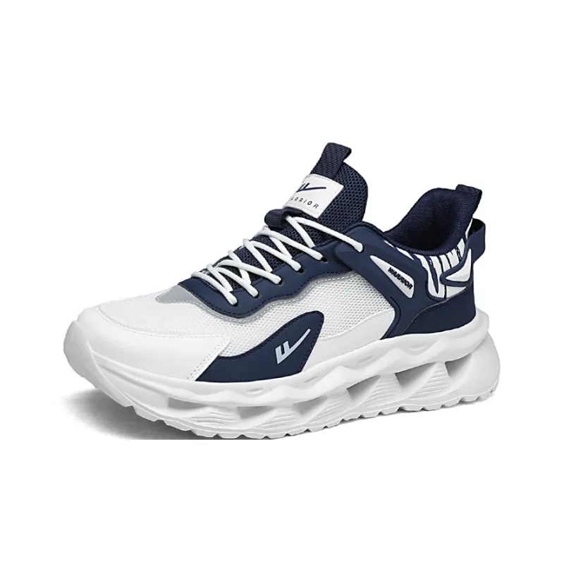 Warrior Shock Absorbers With Slip Resistant And Abrasion Resistant Properties Low Top Chunky Sneakers Men's-15