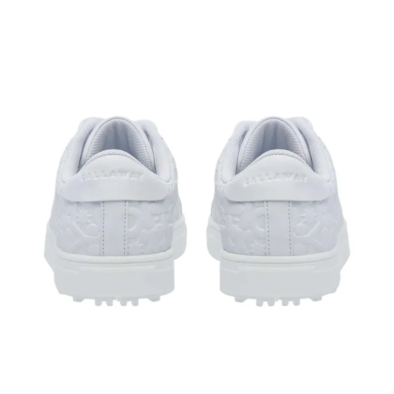 Callaway Low Top Golf Shoes Women's White-3