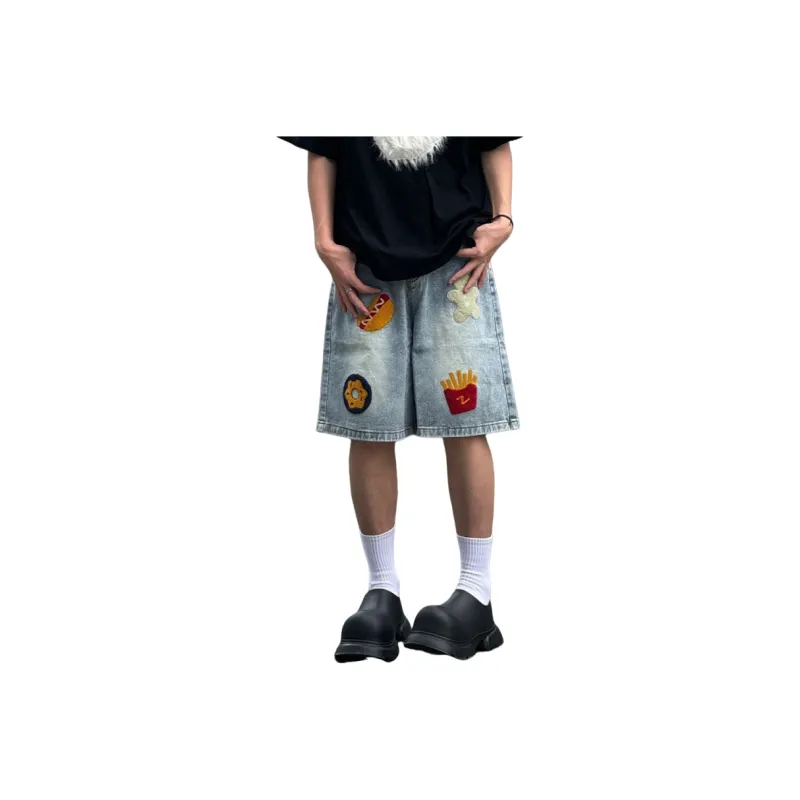 FFOMKE Denim Shorts Unisex-5
