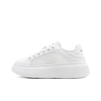 RED DRAGONFLY Low Top Casual Shoes Women's White