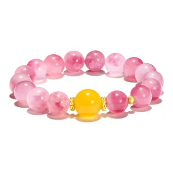 PUTUOSHANWENCHUANG Chalcedony Bracelets Unisex
