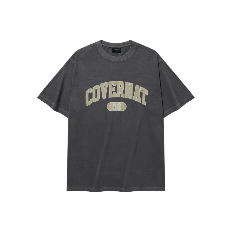 COVERNAT SS25 T Shirt Men's Charcoal Gray-0