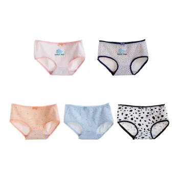 Flowers In Water Underpants Women's 5 Pack