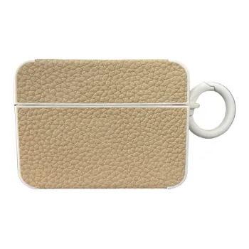 YOUKAIYUE Compatibility Apple AirPods 4/2nd Generation/3rd Generation/Pro 2 PC Lychee Skin Pattern Headphone Cases