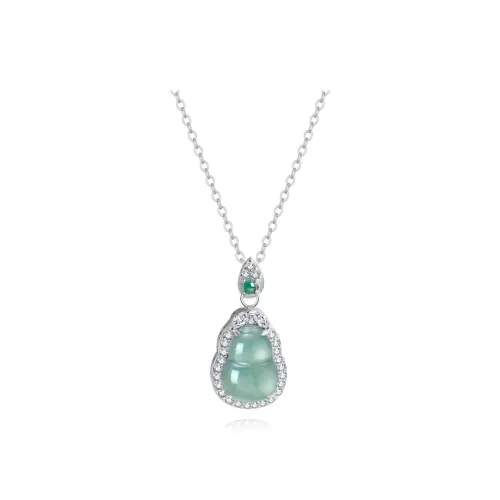 Master Kim Ice Glutinous Jadeite Necklaces Women's