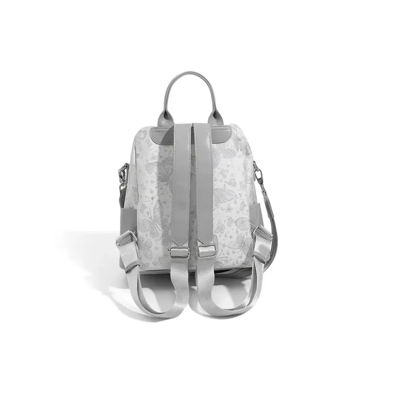 CLEVER& KETCH PU Backpack Women's Gray-3