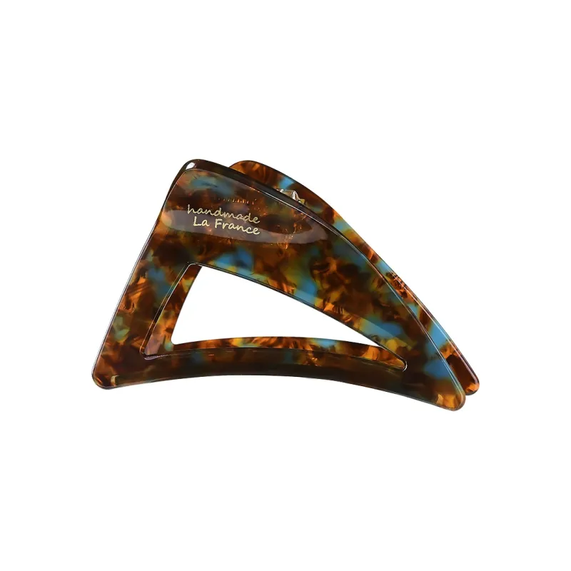 Left Europe Acetate Plate Hair Clips Women's-0