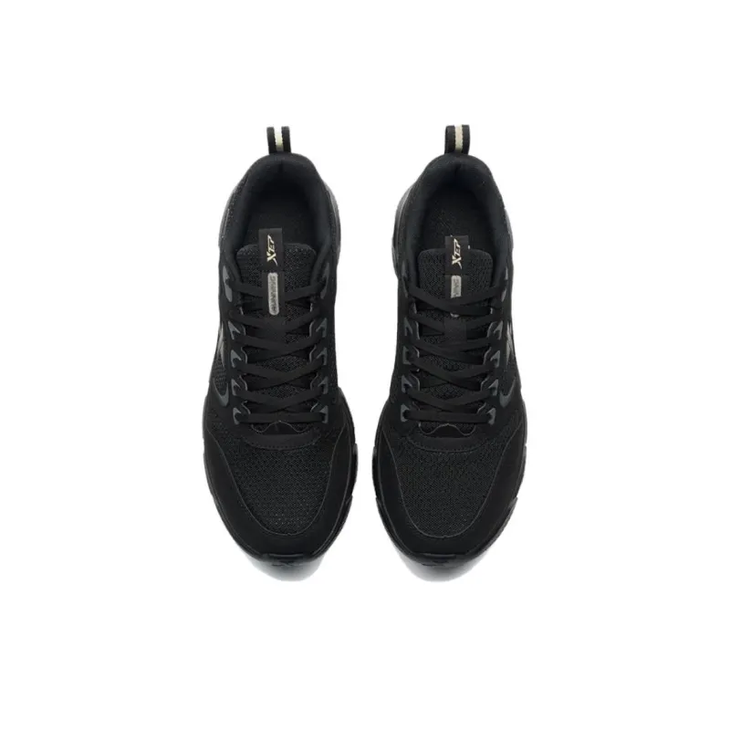 XTEP Coverage Slip Resistant Low Top Casual Running Shoes Men's Black-2