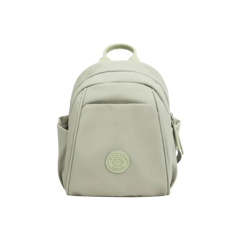 MARKANGARO Fabric Backpack Women's White/Black/Blue/Khaki/Green-17