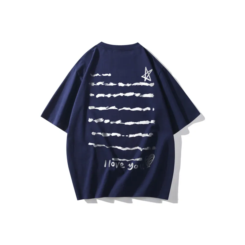 TONYKRZ T Shirts Unisex Navy Blue-1