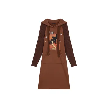ELF SACK Long Sleeved Dress Women's