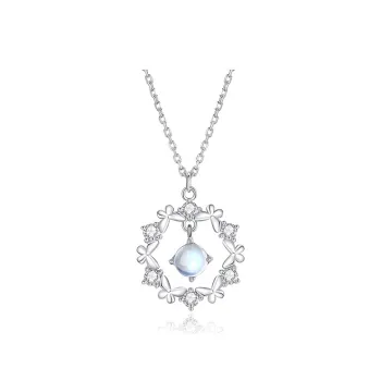 ALI THE FOX S925 Silver Necklaces Women's