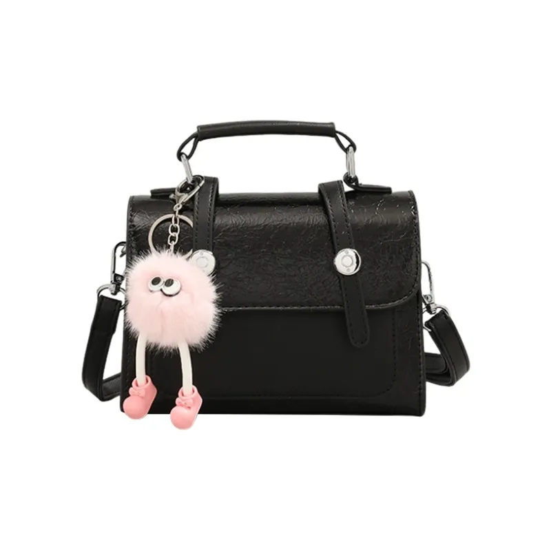 MARKANGARO PU Satchel Bag Handbag Women's Pink/White/Silver/Black-0