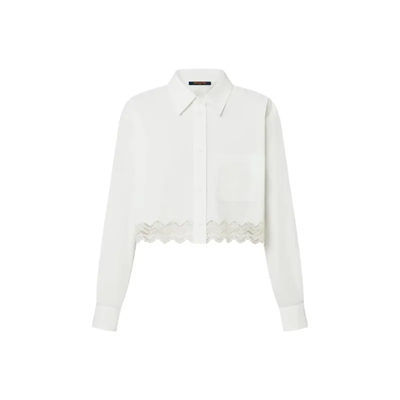 Lace Trim Shirt-0