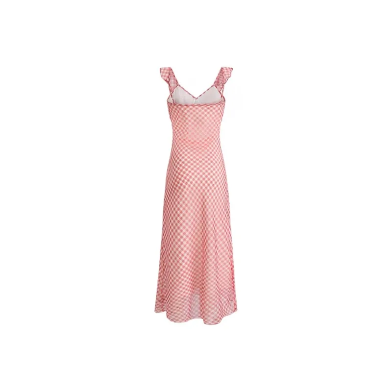 MA JOURNEE Slip Dresses Women's Red-1