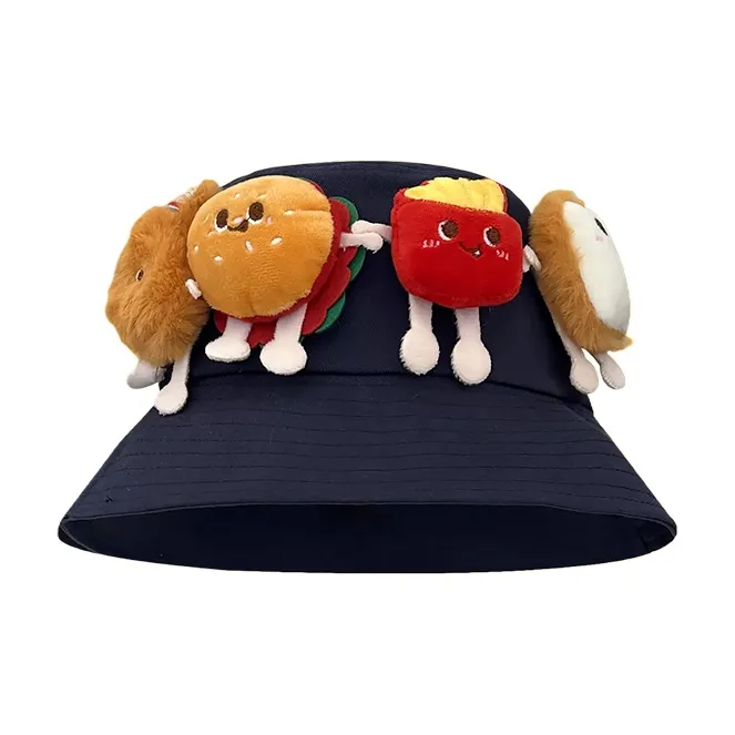SLEEPYWALK Cotton Bucket Hats Unisex-8